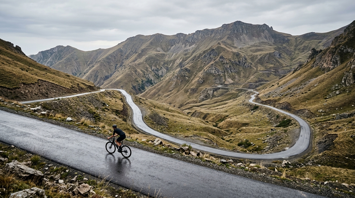 Cycling climbs in Azerbaijan