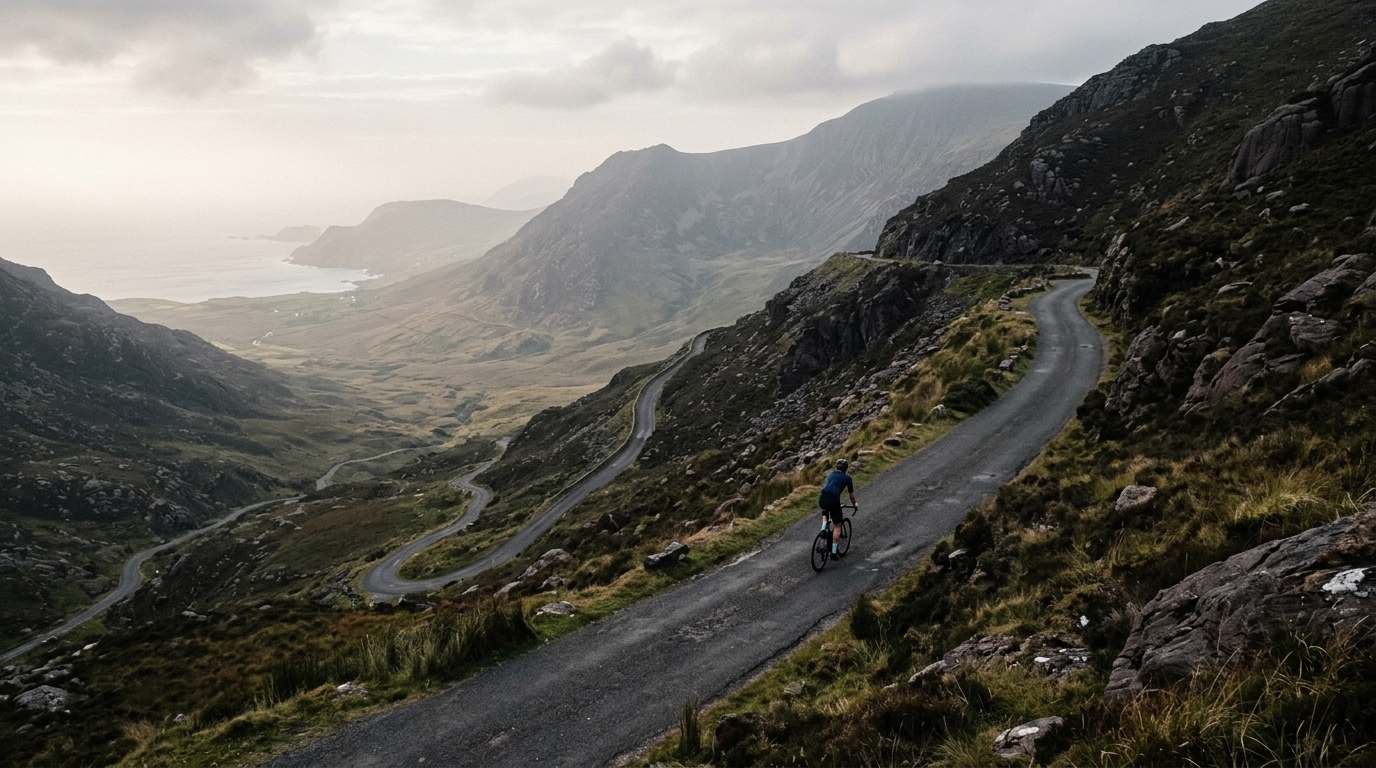 Cycling climbs in Ireland