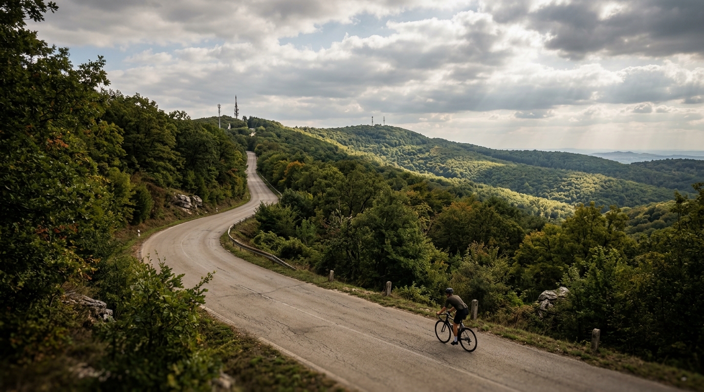 Cycling climbs in Serbia