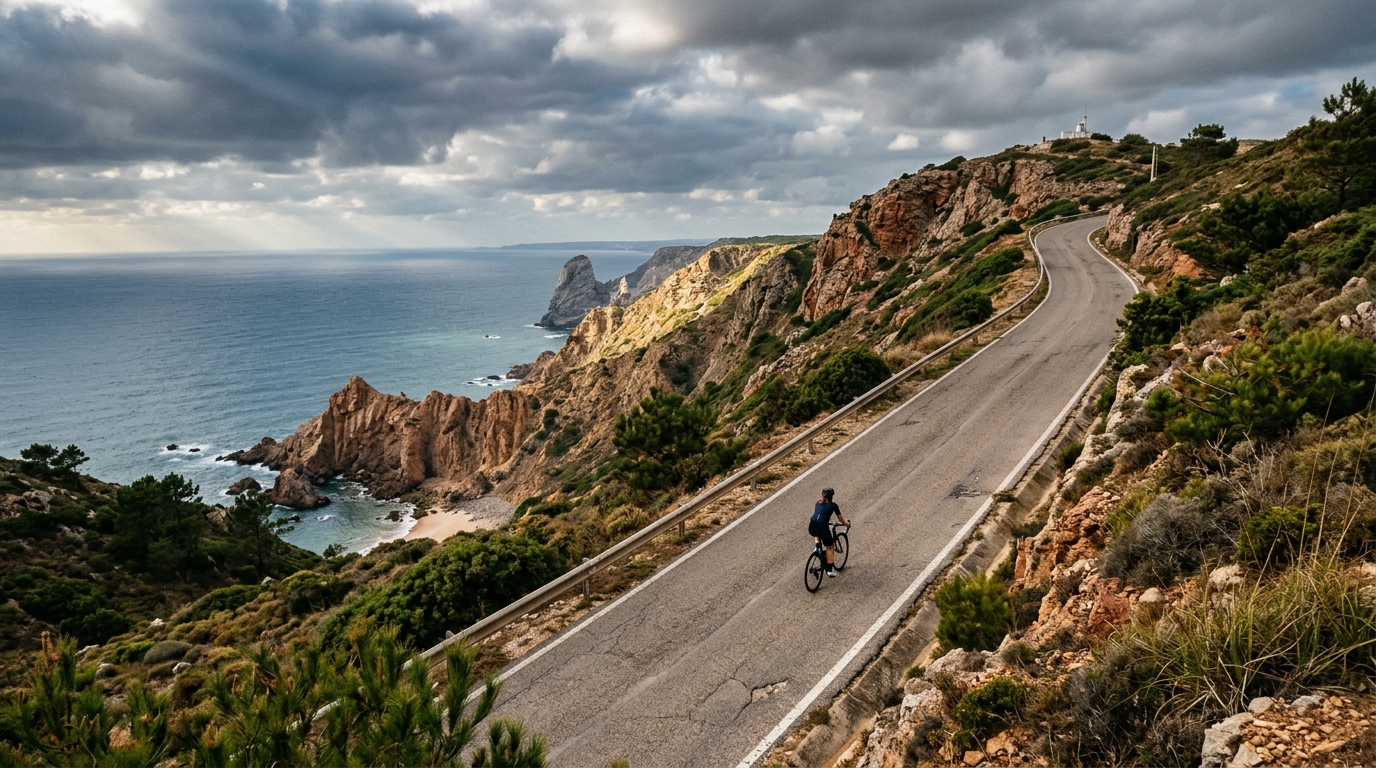 Cycling climbs in Portugal
