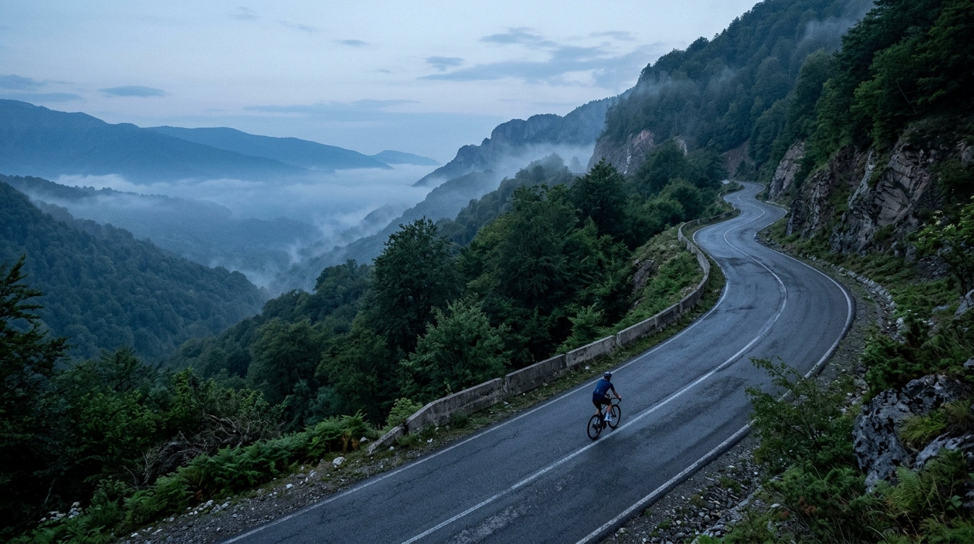 Cycling climbs in Georgia