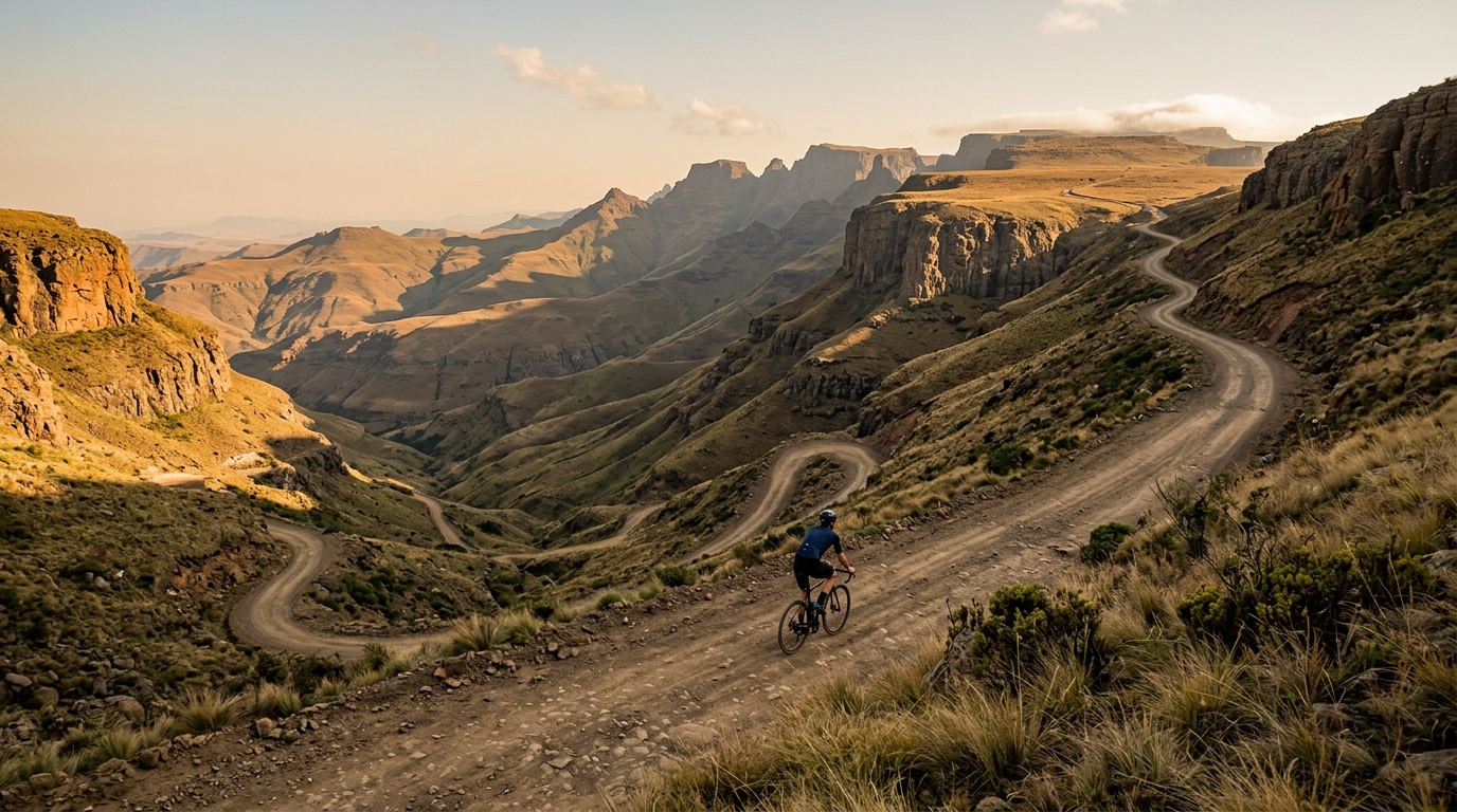 Cycling climbs in South Africa