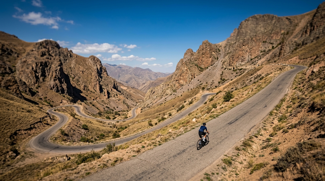 Cycling climbs in Armenia