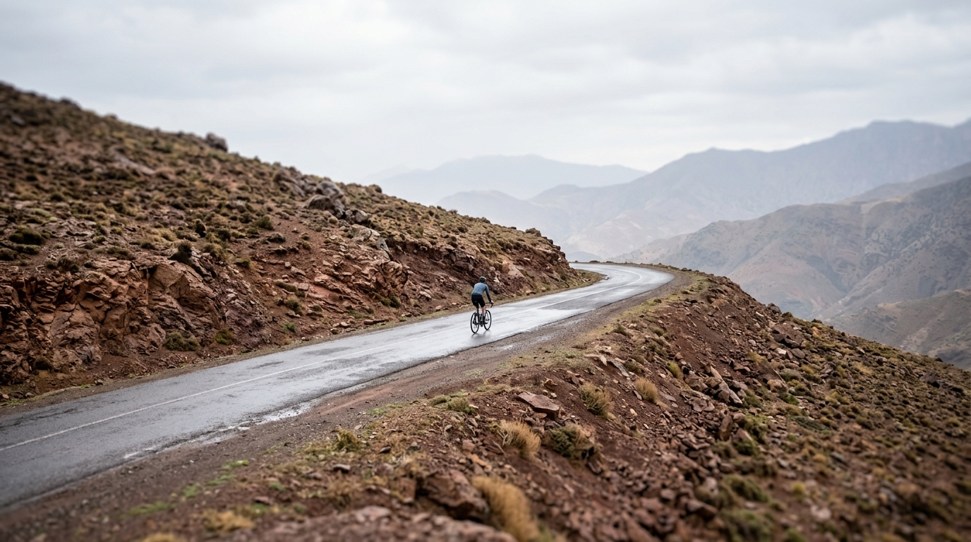 Cycling climbs in Morocco