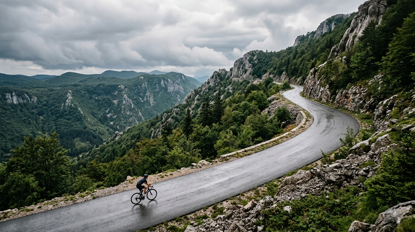 Cycling climbs in Croatia