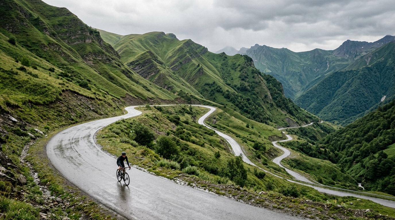 Cycling climbs in RU