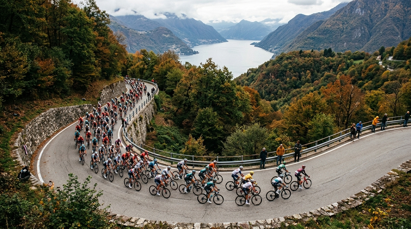 Paul Seixas wins Il Lombardia 2026 ahead of Mas and Ciccone