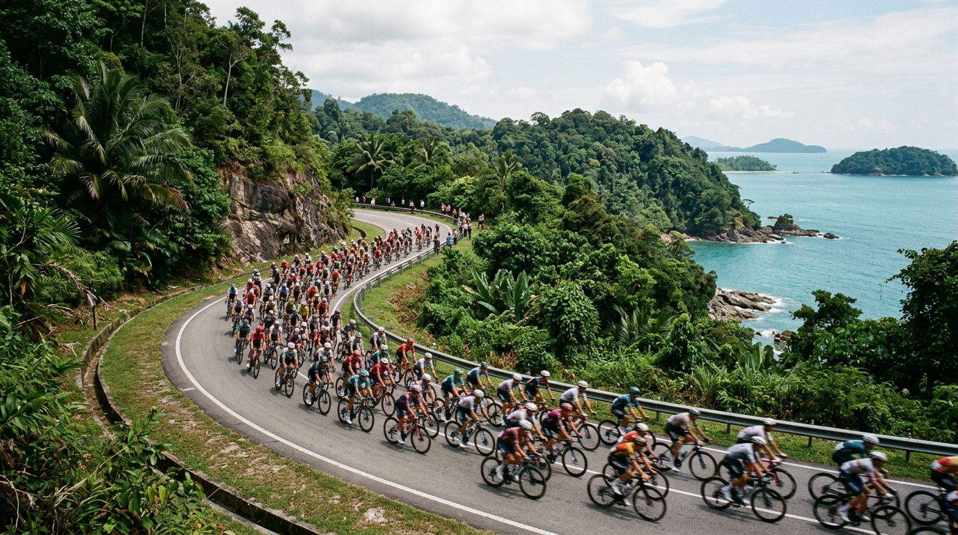 Malucelli wins Stage 3 and leads Le Tour de Langkawi