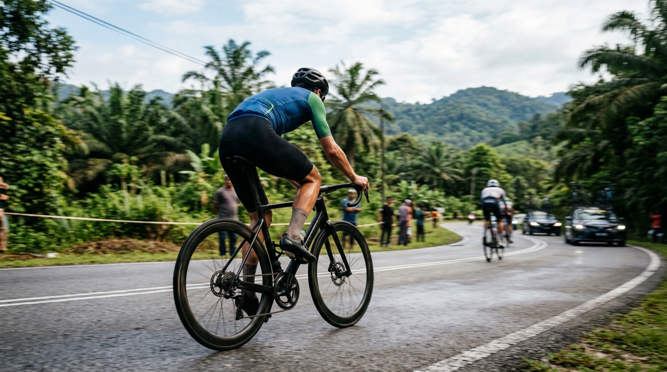 Zeb Kyffin wins Stage 7 in Batu Pahat as Delbove leads overall