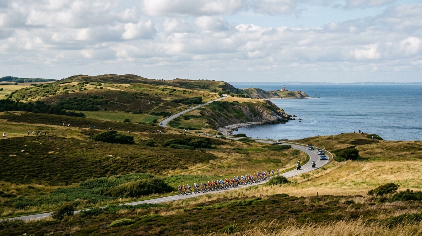 Storm Ingebrigtsen wins Stage 4 as Van Aert leads in Denmark