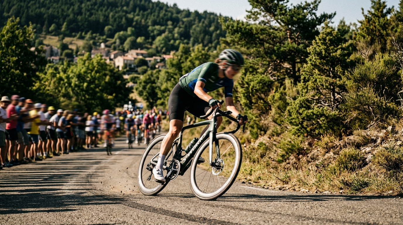 Vollering wins stage 5 as Reusser takes Tour de France Femmes lead