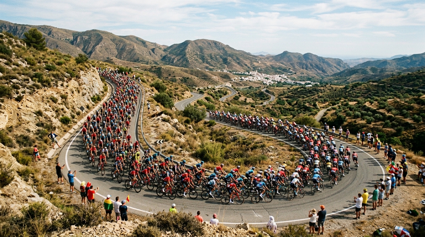 Wout van Aert wins Stage 15 summit finish in Córdoba