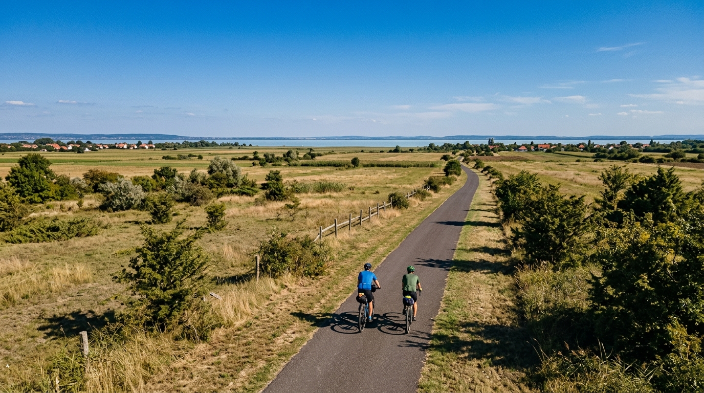Cycling routes in Hungary