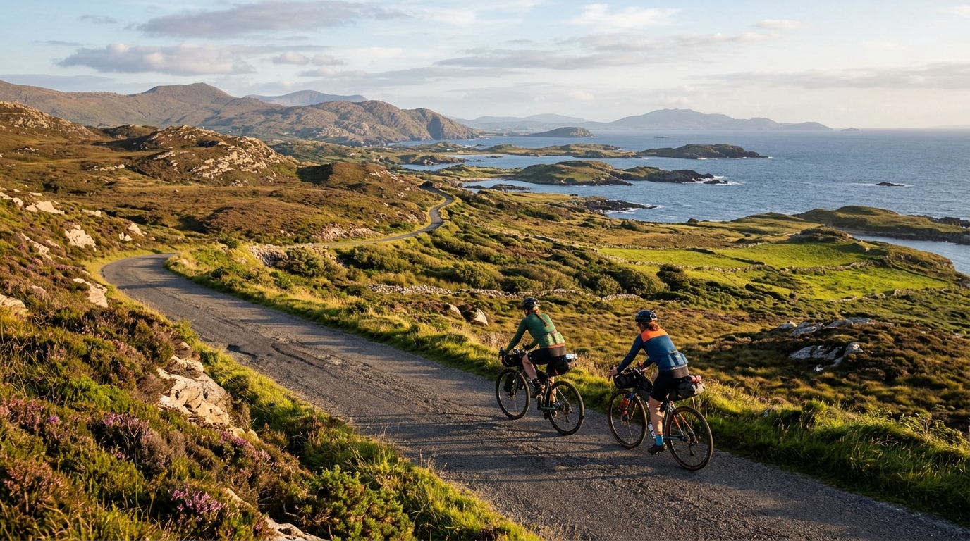 Cycling routes in Ireland