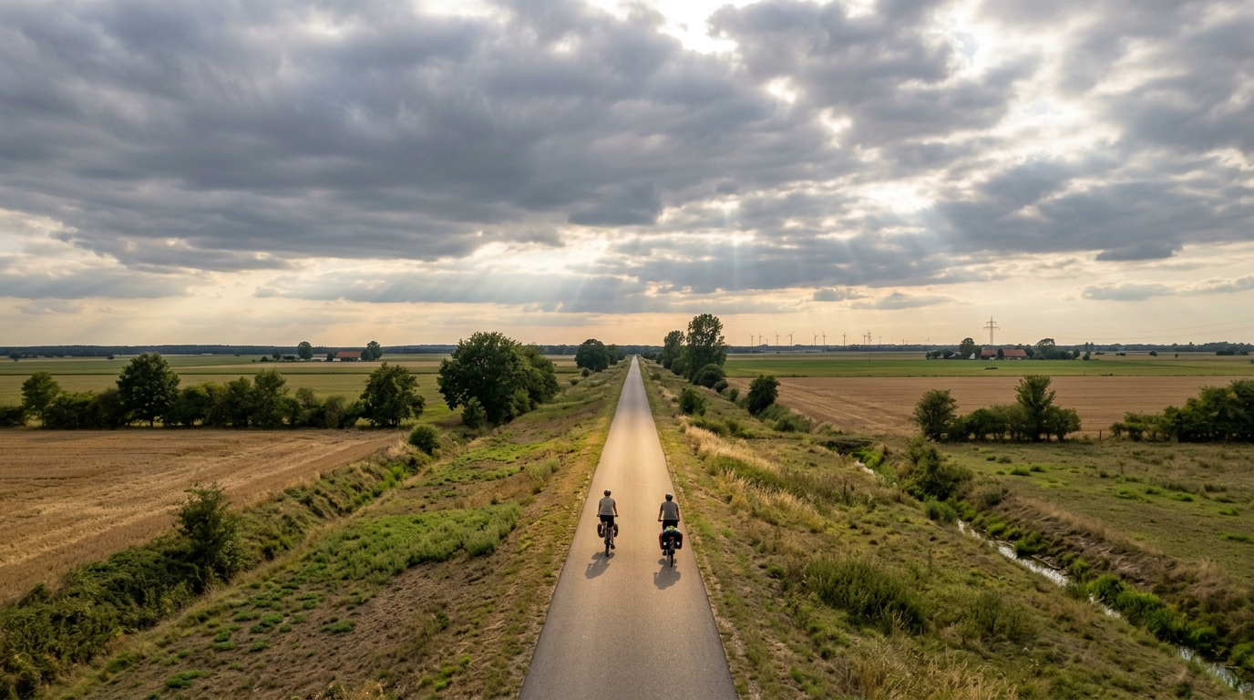 Cycling route Berlin–Leipzig