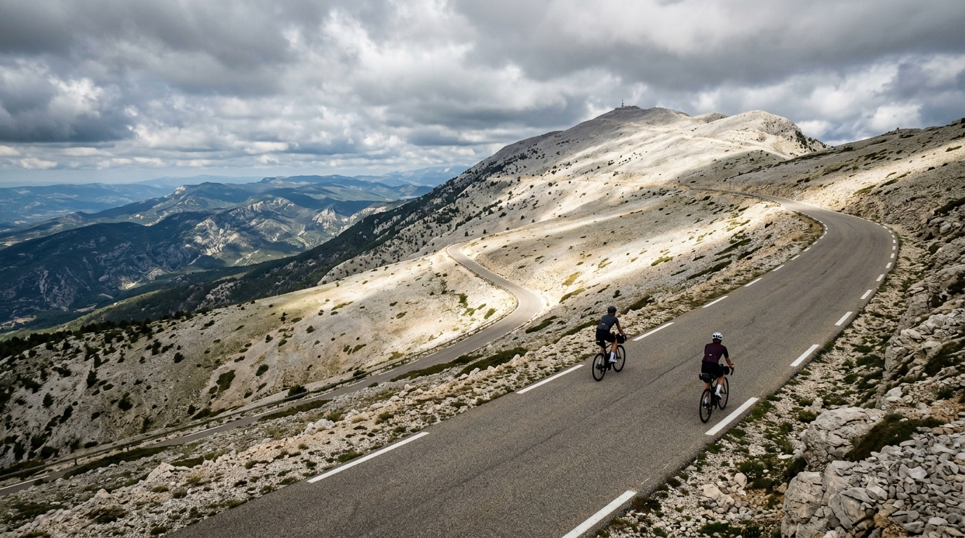 Mont Ventoux from Bédoin