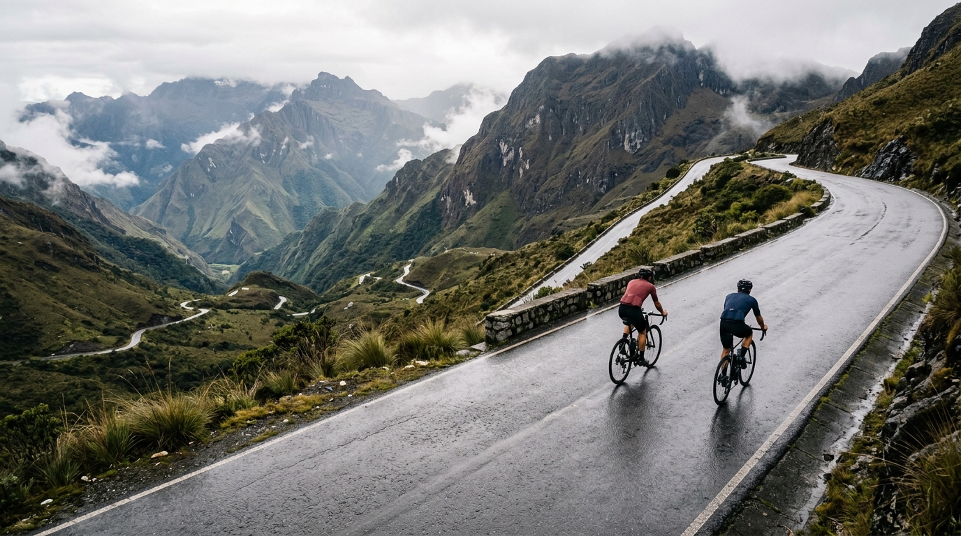 Cycling routes in Venezuela