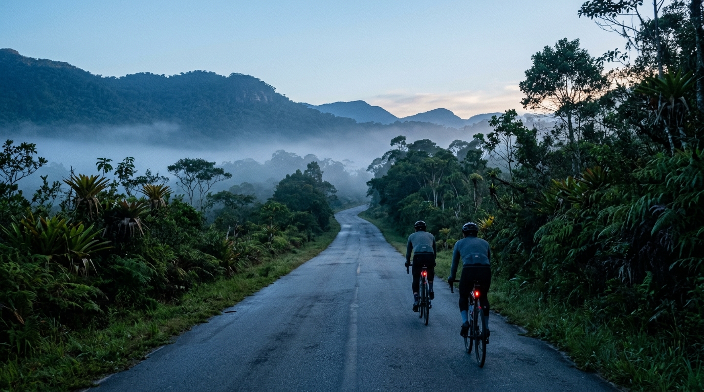 Cycling routes in Brazil