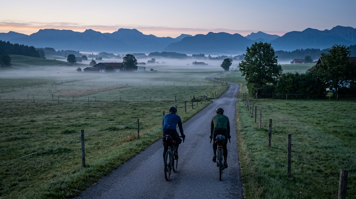 Schlossparkradrunde im Allgäu