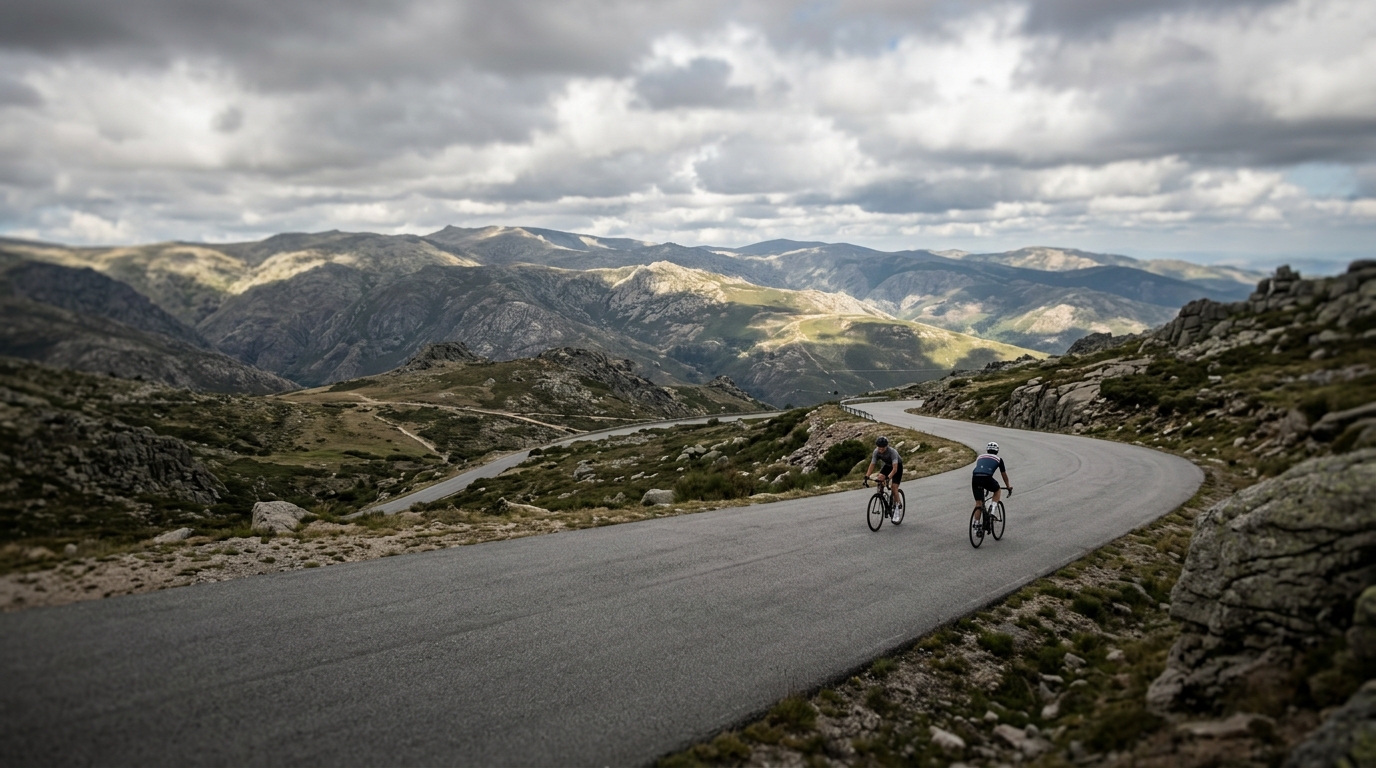 Cycling routes in Portugal