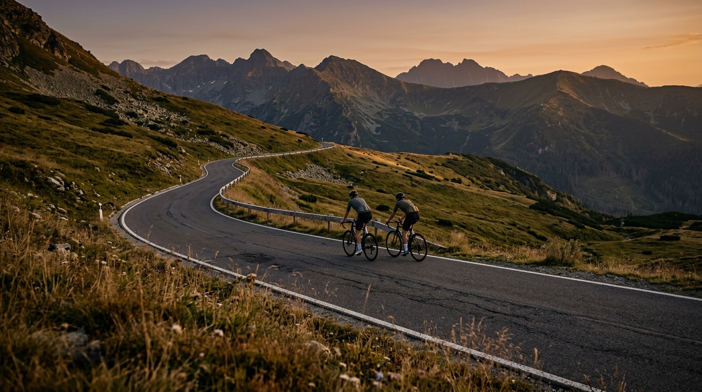 Cycling routes in Poland