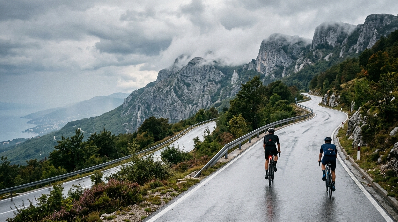 Cycling routes in Croatia
