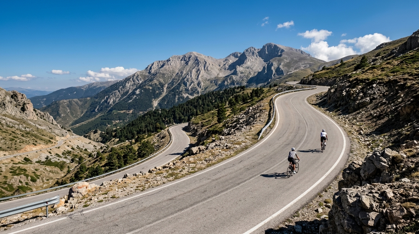Cycling routes in Turkey