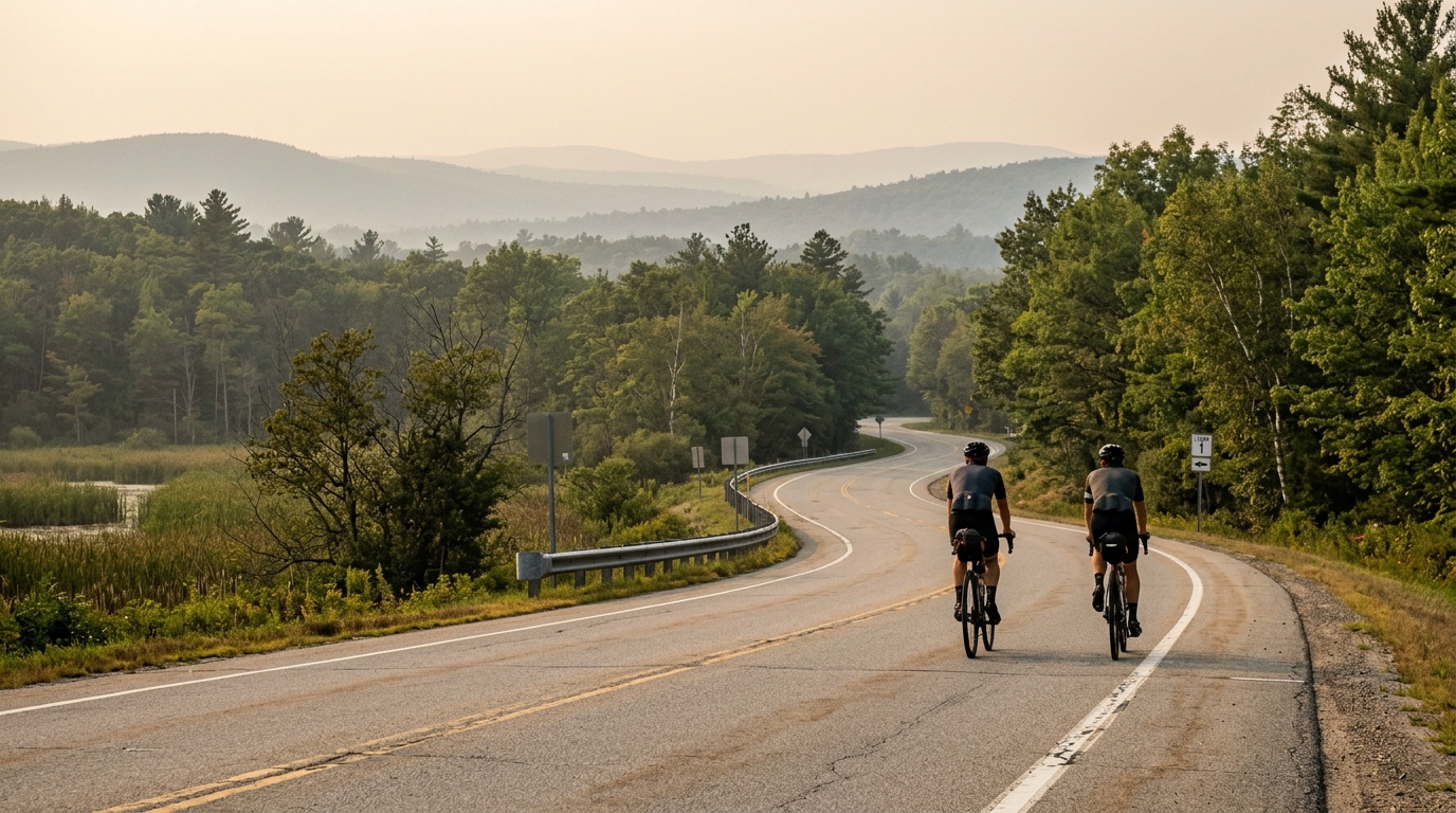 U.S. Bicycle Route 1 in New Hampshire