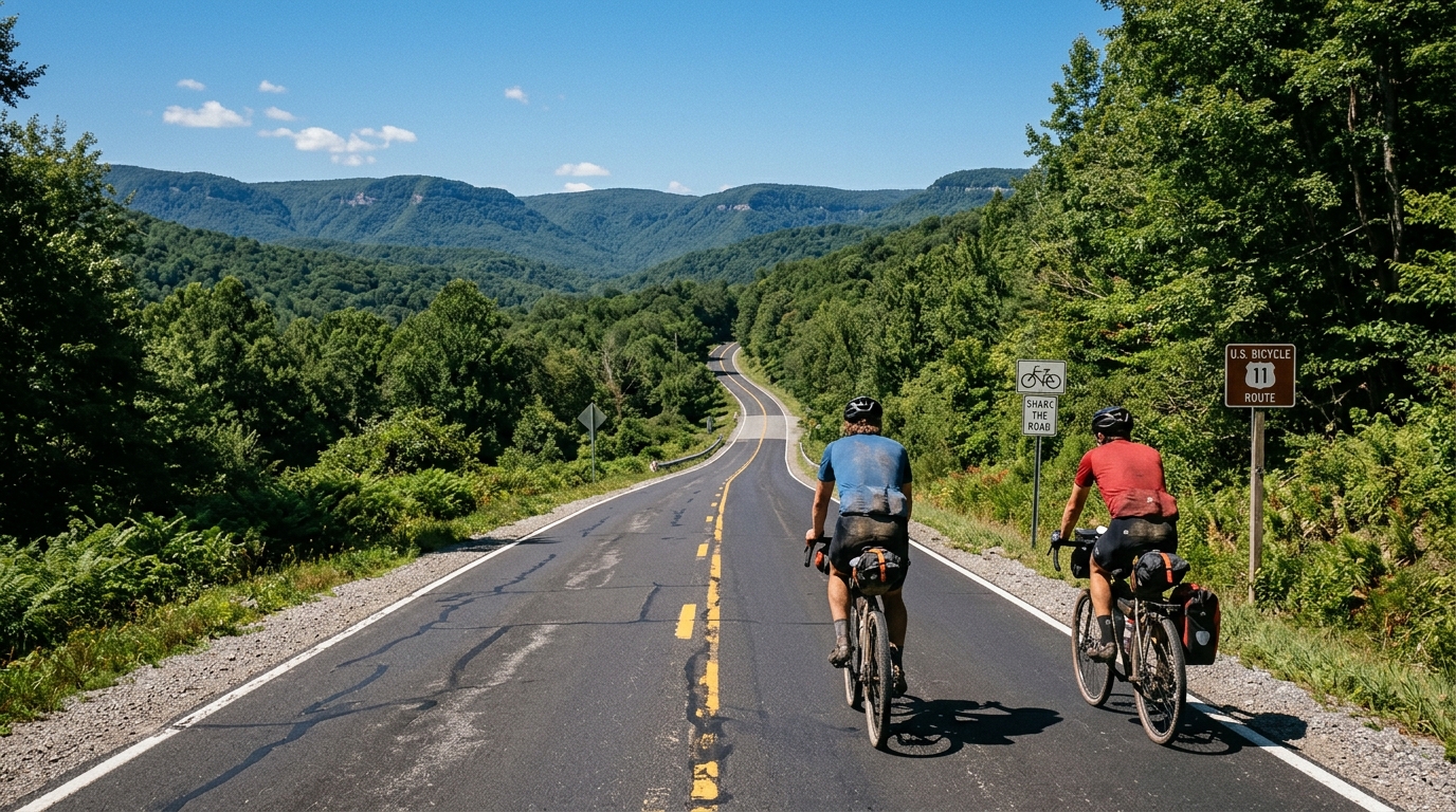 U.S. Bicycle Route 11 in West Virginia