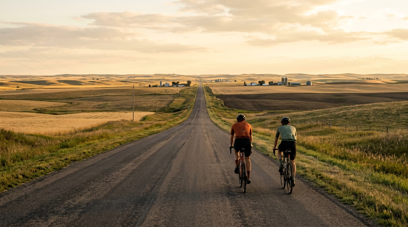 U.S. Bicycle Route 30 in North Dakota