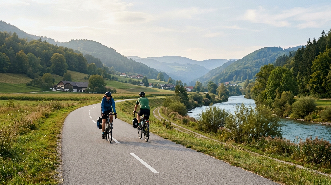 Ybbstal valley bike path